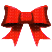 painted red bow - png gratuito