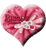 coeur bisous - GIF animasi gratis
