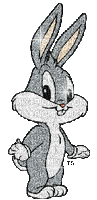 Bugs bunny - GIF animé gratuit