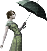 Kaz_Creations Woman Femme Umbrella - 無料png