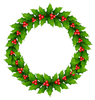 mistletoe wreath - бесплатно png