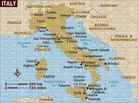 MAPA DE ITALIA - besplatni png