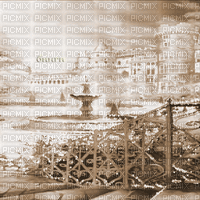 Y.A.M._Landscape City Sepia - Bezmaksas animēts GIF