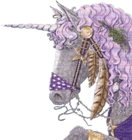 purple unicorn fantasy - PNG gratuit