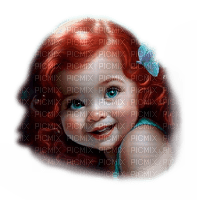 girl red hair - gratis png