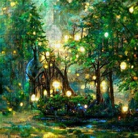 Волшебный лес - PNG gratuit