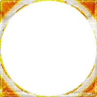 soave frame circle orange summer fruit citrus - Darmowy animowany GIF