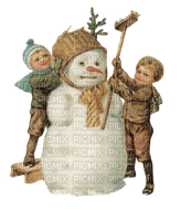 noel enfants neige - бесплатно png