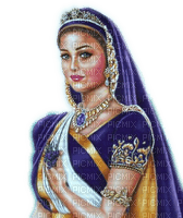 Rena India Princess Prinzessin Woman Frau purple - png gratis