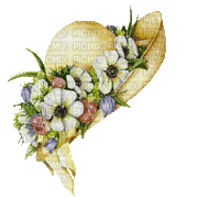 Spring Flower Hat - Ingyenes animált GIF