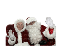 Santa and Mrs Claus bp - Free PNG