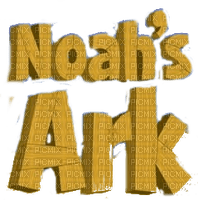 noah*s ark text - ücretsiz png