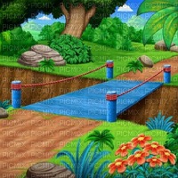 Blue Bridge Background - PNG gratuit