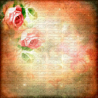Y.A.M._Vintage flowers background - Free animated GIF