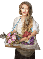 Rena Blumenmädchen Girl - zdarma png