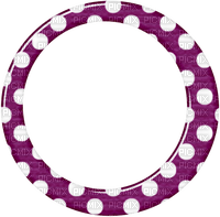 Circle.Frame.Purple - png ฟรี