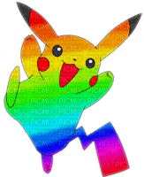 pikachu rainbow pokemon