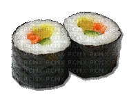 sushi - GIF animasi gratis