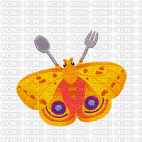 pikaole yellow moth - 無料png