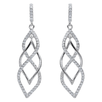 Earrings Silver - By StormGalaxy05 - gratis png