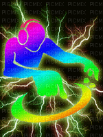 DJ color - Bezmaksas animēts GIF