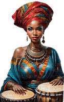 Африканская женщина - 免费PNG