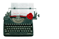 maj machine à écrire - 無料png