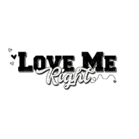 ..:::Text-Love me right:::.. - gratis png