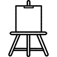 easel - Free PNG