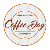 International Coffee Day Text - Bogusia - png gratuito