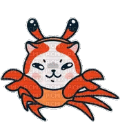 Marsey the Cat Crab Rave Dance - Бесплатный анимированный гифка
