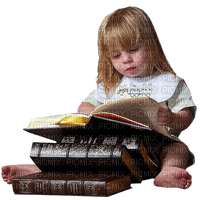 Kaz_Creations Baby Enfant Child Girl Books - 無料png