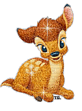 Reh Bambi cerf deer - GIF animé gratuit