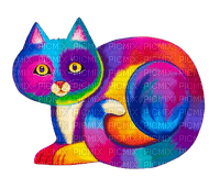 Rainbow cat - фрее пнг