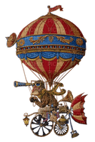 Rena Steampunk Ballon - PNG gratuit