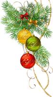 Kaz_Creations Christmas Deco Baubles Ornaments - png gratis