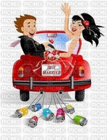 just married - png ฟรี