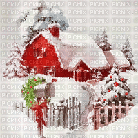 soave background animated  christmas winter - GIF animé gratuit