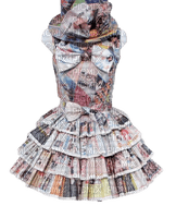 Paper Dress - PNG gratuit
