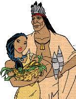 Pocahontas - GIF animé gratuit