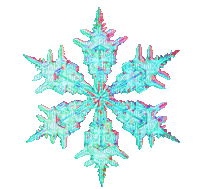 snowflake - GIF animate gratis