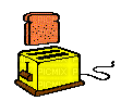 toaster - GIF animado gratis