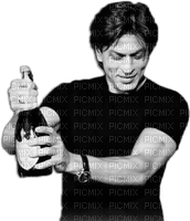soave man shahrukh khan bollywood birthday bottle - png ฟรี