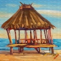 Beach Hut - gratis png