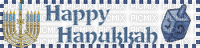 happy hanukkah blinkie - 免费动画 GIF