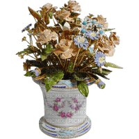 Kaz_Creations Deco Furniture Flowers Vase - gratis png