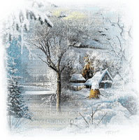 winter landscape  hiver paysage - фрее пнг