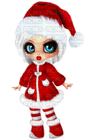 Muñeca en navidad - PNG gratuit