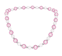 pink necklace - zdarma png