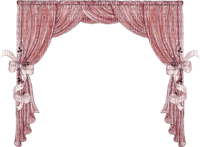 minou-pink-curtains-cortinas-tende-gardiner - gratis png